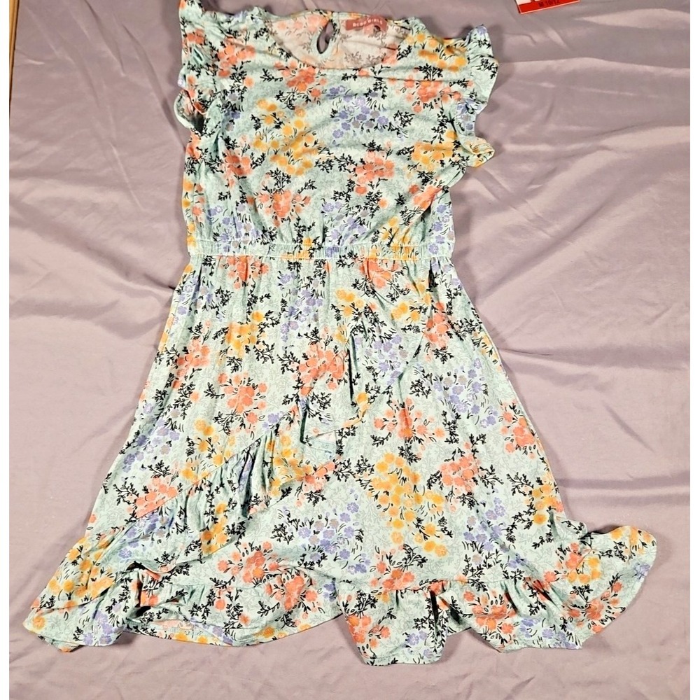 BCBG Girls 2-Pack Romper and Dress M (10/12) Aruba Blue NWT - Picture 4 of 4